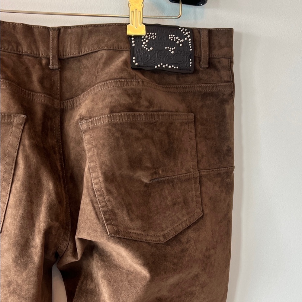 Dior x CACTUS JACK Slim-Fit Jeans Mocha Brown - Picture 7 of 14